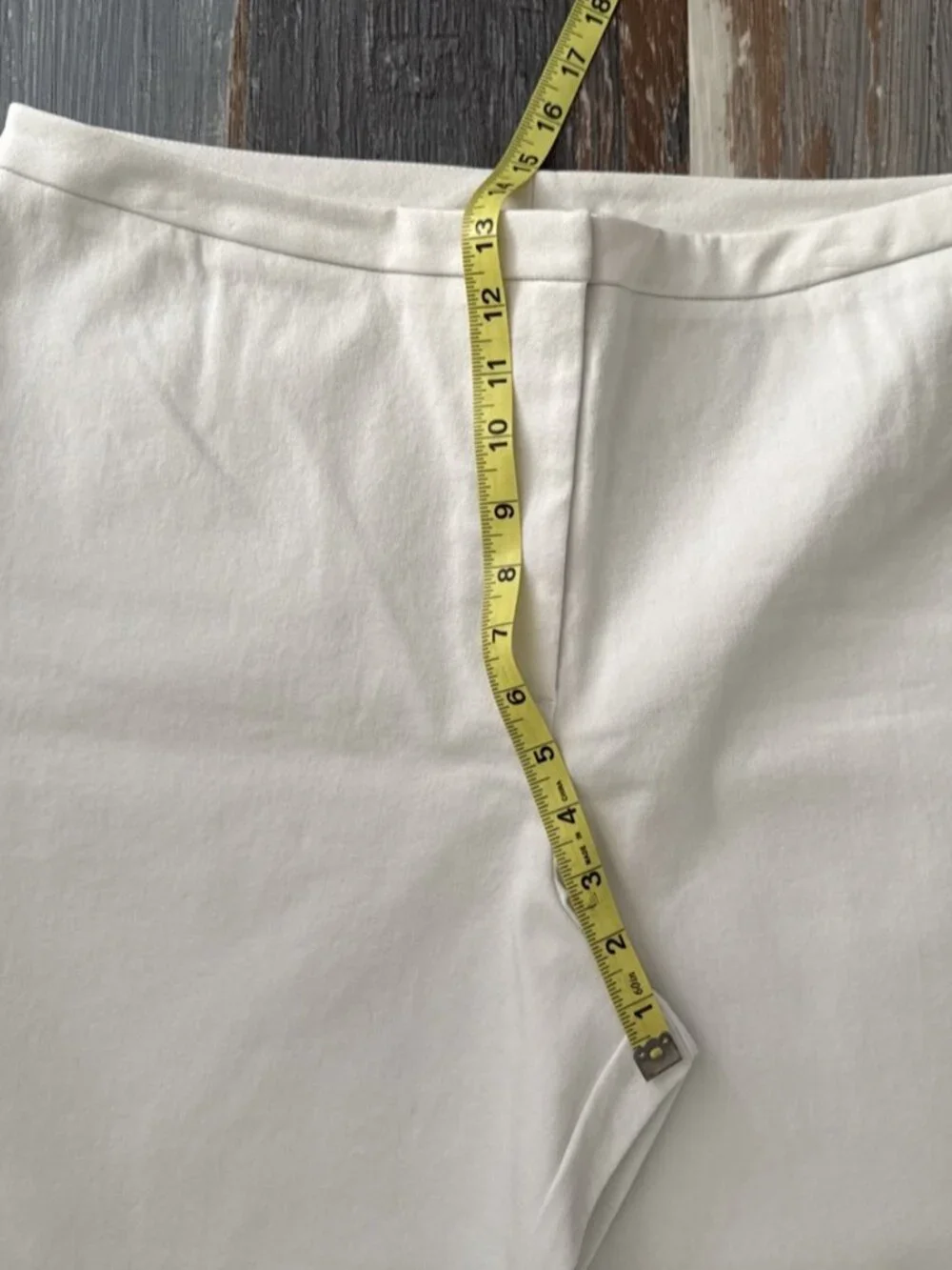 Chicos Wide Leg Stunning Stretch Pants Womens 2.5 Short White Takara Chino NEW - Picture 6 of 9